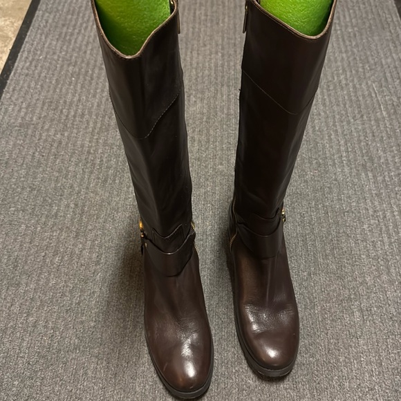 MICHAEL Michael Kors Shoes - Michael Kors Women’s Fulton Harness Tall Leather Knee Boots
